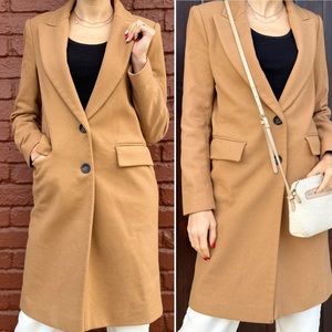 Zara | Jacket&Coats | Zara tan coat stylish trench style coat jacket